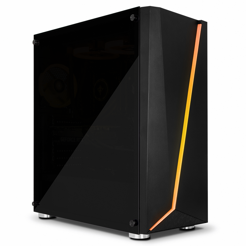 Yeyian Computadora Gamer Crescent Master 560XC-7601M - AMD Ryzen 5 5600X - 32GB DDR4 - RX 7600 - SKU: YPA-CM560XC-7601M