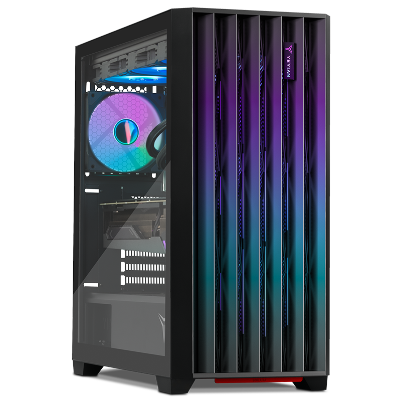 Yeyian PC Gamer Phoenix Glass 285KC-5801M - Core 9 Ultra 285K - RTX 5080 - 32GB DDR5 - Modelo: YPI-PG285KC-5801M