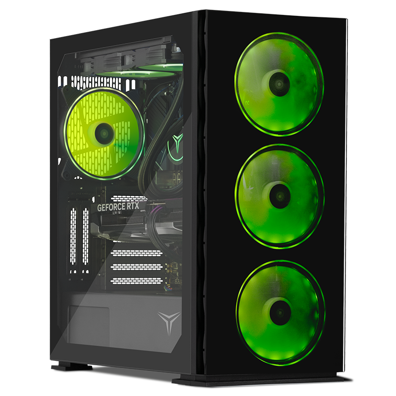 Yeyian Computadora Gamer Yari 470KFC-57T1M - Intel Core i7 14700KF - RTX 5070 Ti - 32GB DDR5 - Modelo: YPI-YA470KFC-57T1M