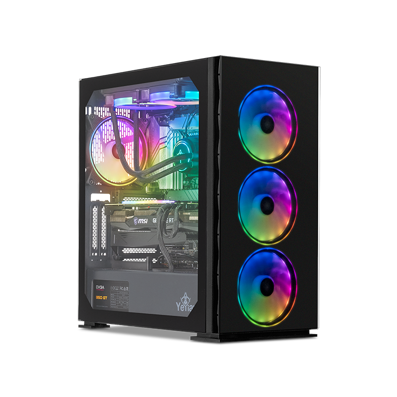 Yeyian Computadora Gamer Yari II X13-02 - Core i7 13700KF - 32GB DDR5 - RTX 3070Ti - Modelo: YPI-YARX13-02